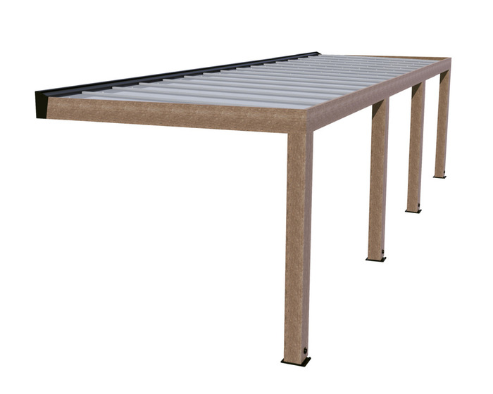 Terrasstak Helsinki Cederträ 990 x 300 cm Canopia by Palram